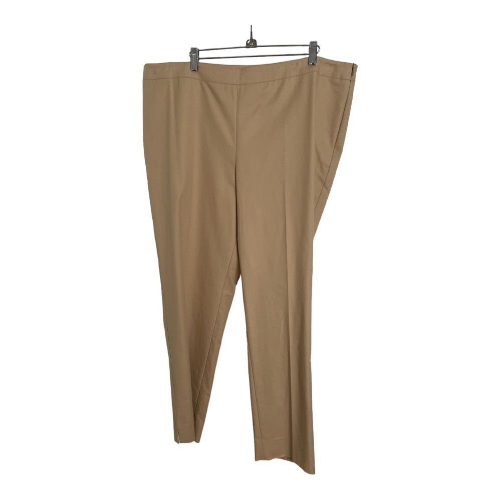 Lafayette 148 New York Khaki Career Slacks for Women Sz 18
